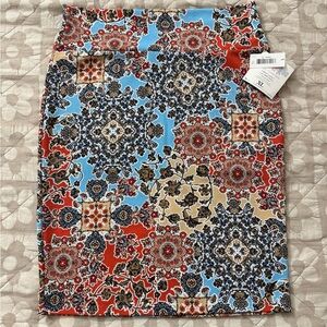 NWT Vibrant Patterned Cassie Pencil Skirt